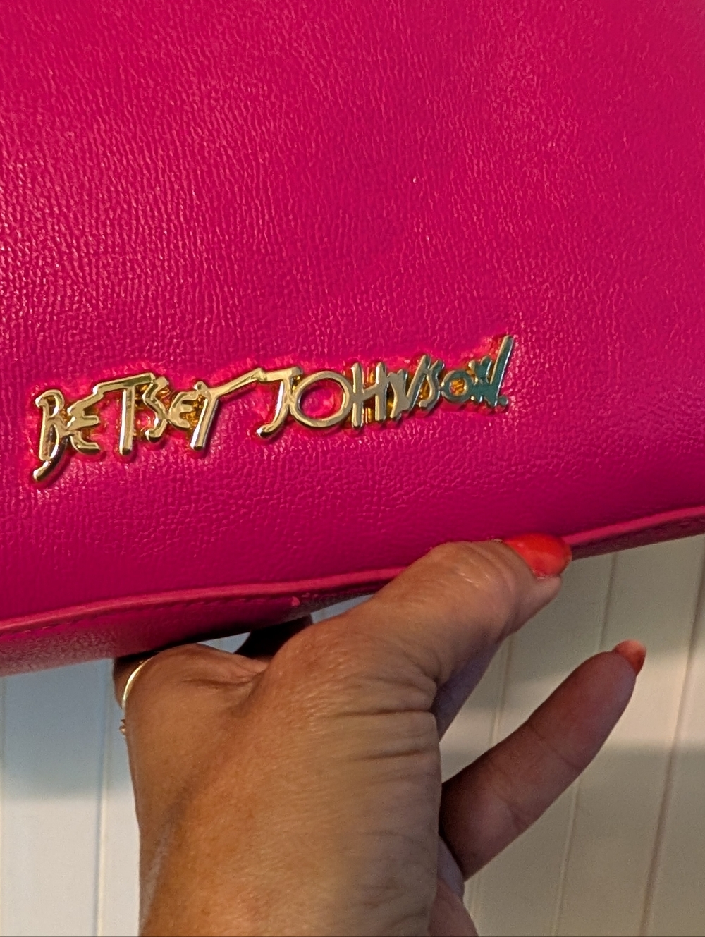 Nwt Betsey Johnson First Kiss Satchel - Picture 11 of 16